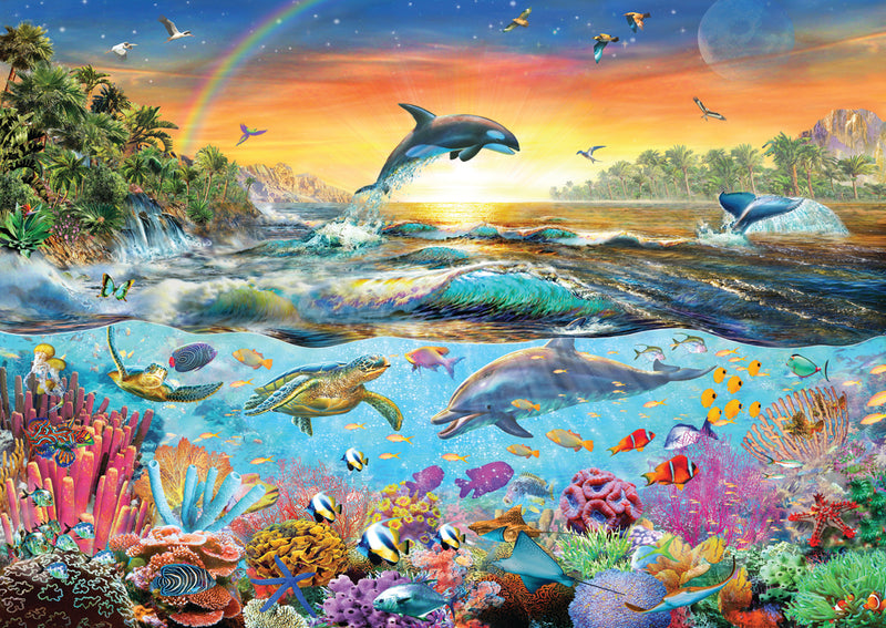 Paradise Sunset, Adult Puzzles, Jigsaw Puzzles, Products