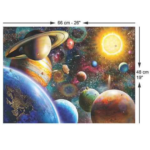 Planets in Space 1000 Piece Jigsaw Puzzle