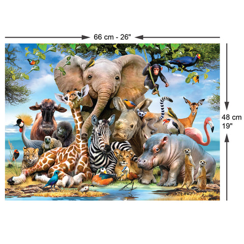 Africa Smile 1000 Piece Jigsaw Puzzle