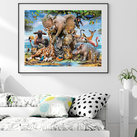 Africa Smile 1000 Piece Jigsaw Puzzle