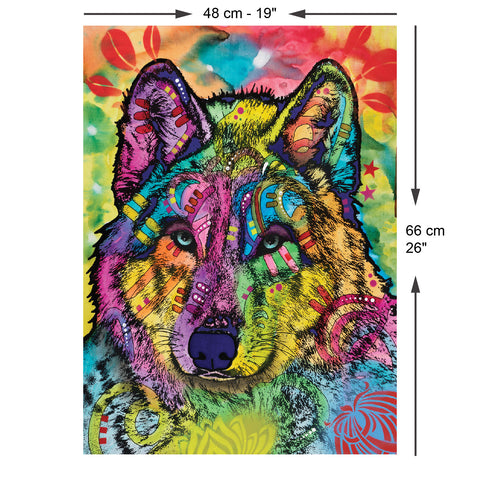 The Stare of the Wolf 1000 Piece Jigsaw Puzzle