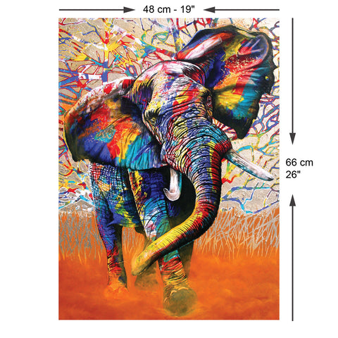 African Colours 1000 Piece Jigsaw Puzzle
