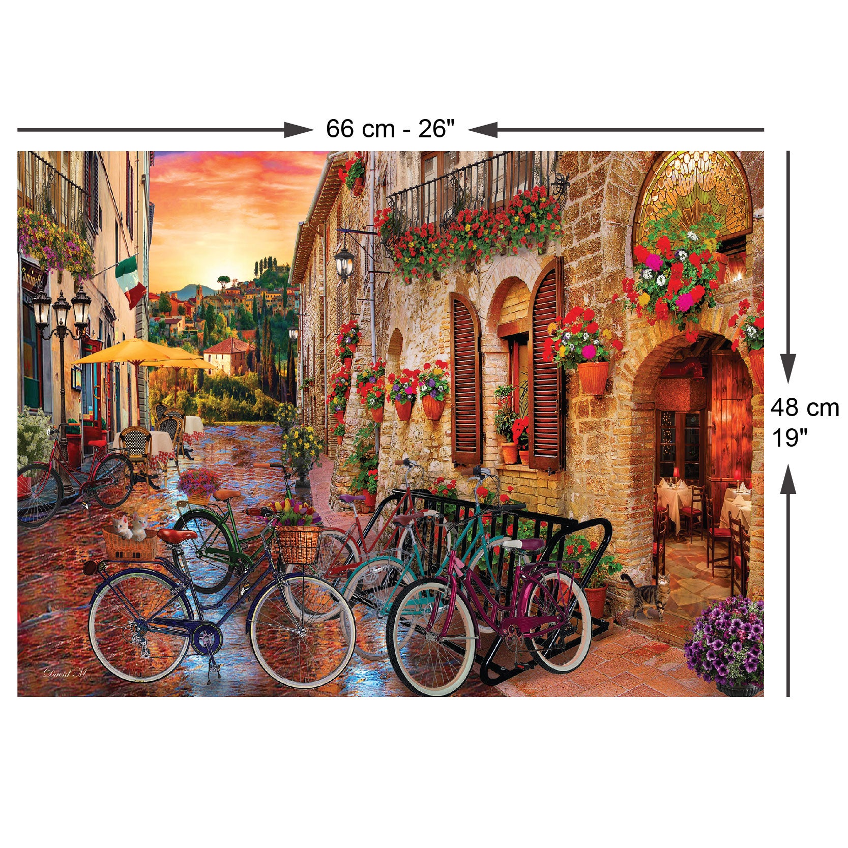 REVERIE 225 μ【最高品質】5枚 Horizontal Jigsaw Puzzles | Anatolian Puzzle