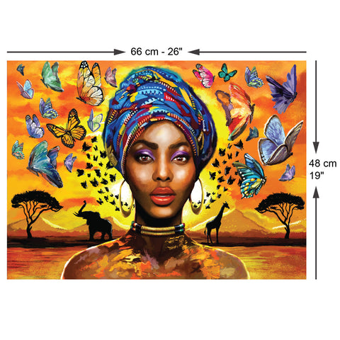 Delightful Woman 1000 Piece Jigsaw Puzzle