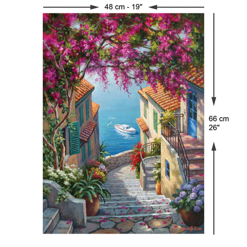 Stairs to the Sea 1000 Piece Jigsaw Puzzle