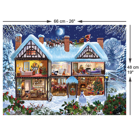 Seasons House 1000 Piece Jigsaw Puzzle