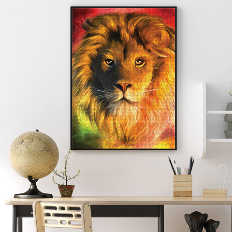 The Lion 1000 Piece Jigsaw Puzzle