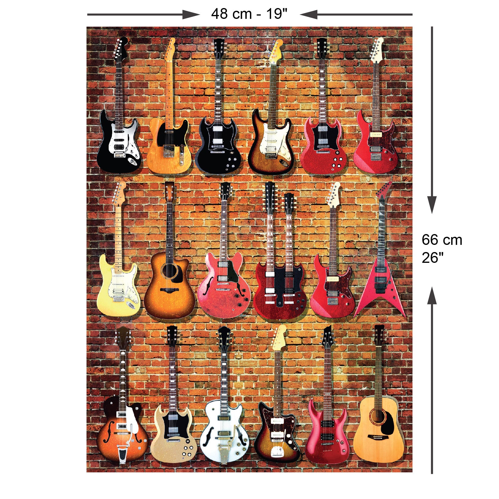 Anatolian Puzzle - Guitar Collection, 1000 Piece Puzzle, #1116