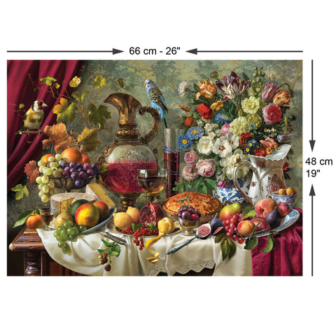 Dutch Still Life 1000 Piece Jigsaw Puzzle