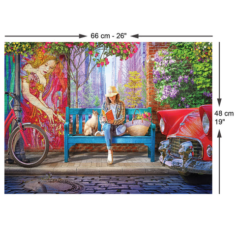 Morning Reading 1000 Piece Jigsaw Puzzle