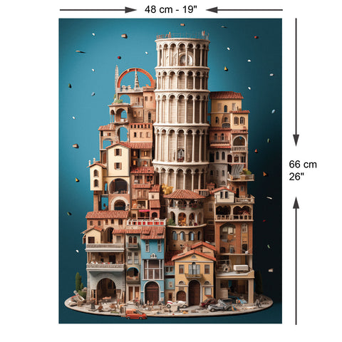 Pisa 1000 Piece Jigsaw Puzzle