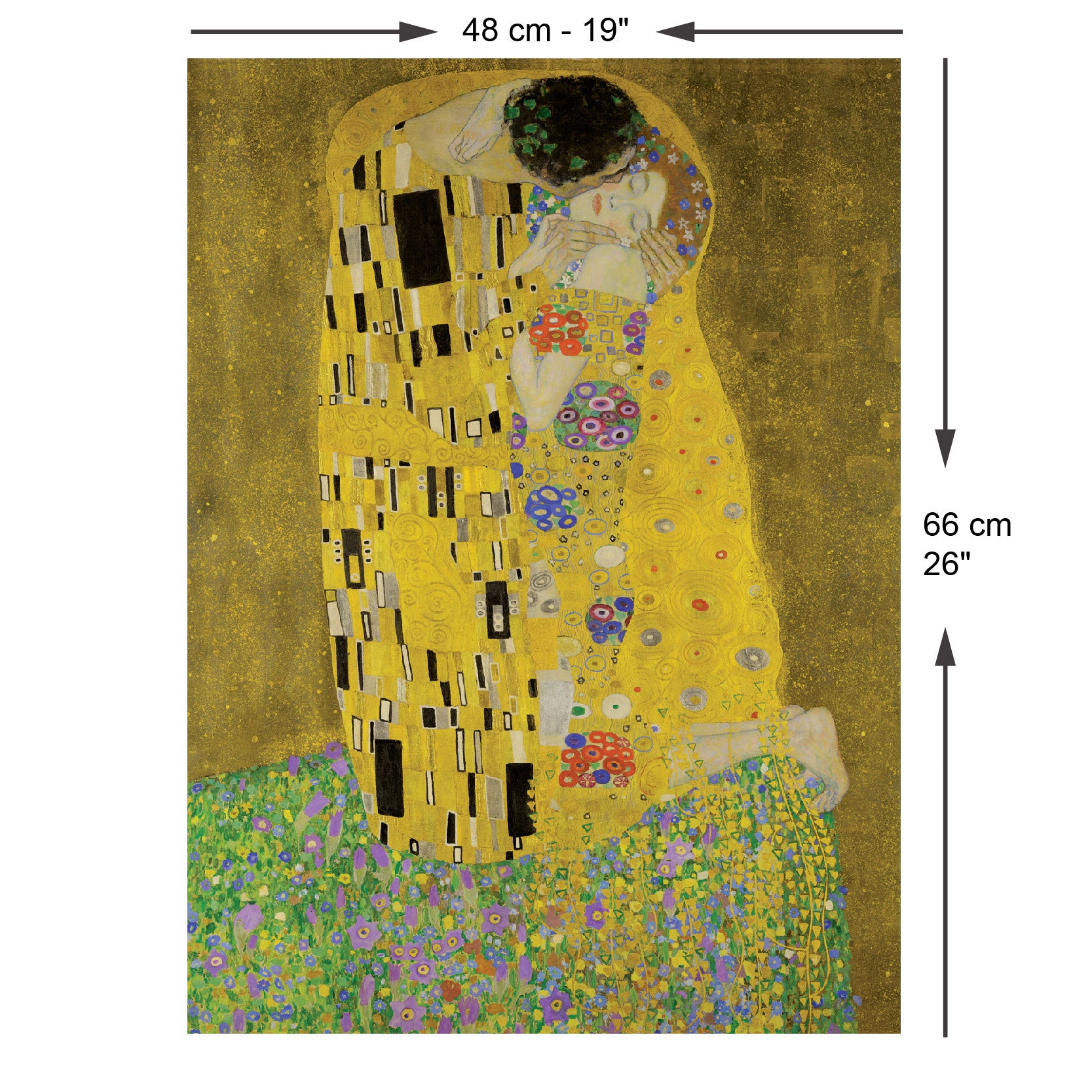 The Kiss 1000 Piece Jigsaw Puzzle – Anatolian Puzzle