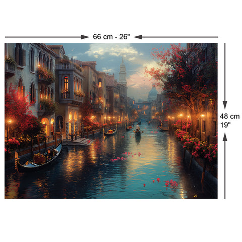 Dawn In Venice 1000 Piece Jigsaw Puzzle
