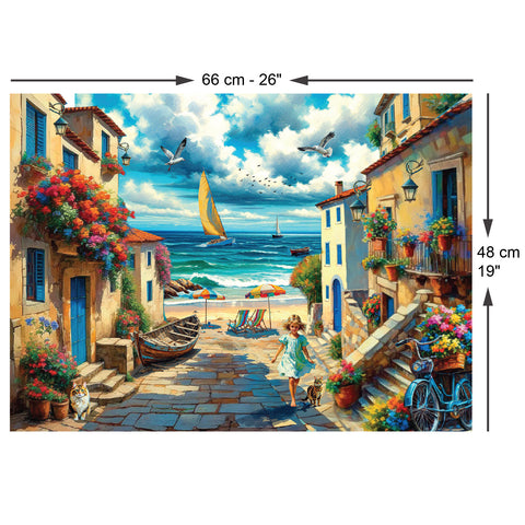 Dreamy Village 1000 Piece Jigsaw Puzzle