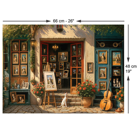Cat Gallery 1000 Piece Jigsaw Puzzle