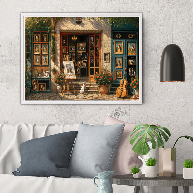 Cat Gallery 1000 Piece Jigsaw Puzzle – Anatolian Puzzle