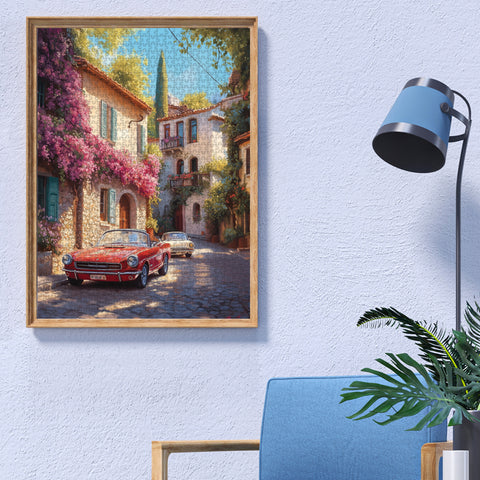 Bougainvillea Street 1000 Piece Jigsaw Puzzle