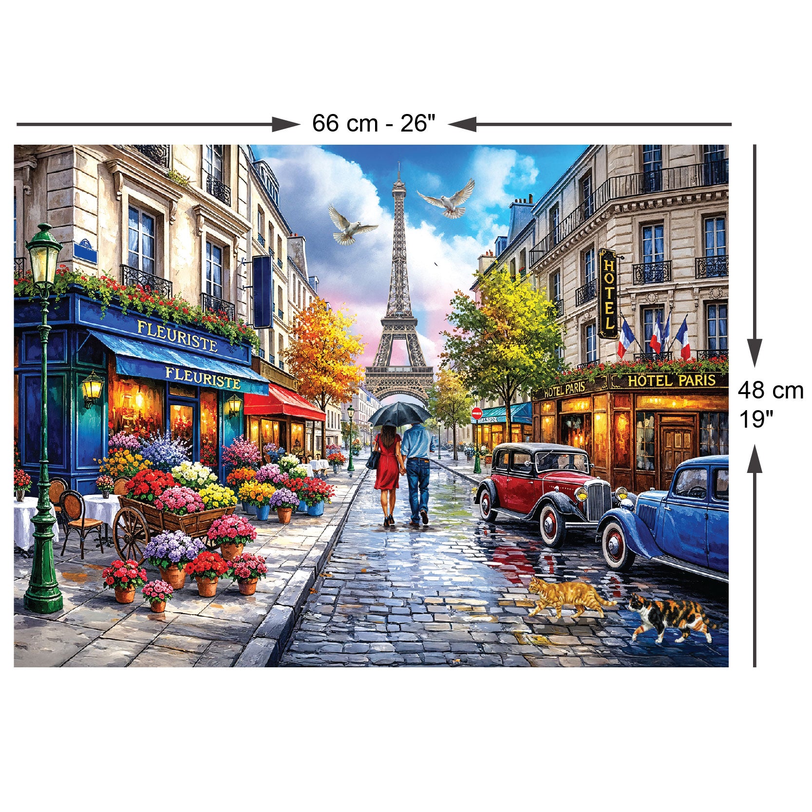 Lovebirds 1000 Piece Jigsaw Puzzle – Anatolian Puzzle