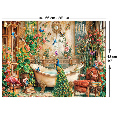 Peacock 1000 Piece Jigsaw Puzzle