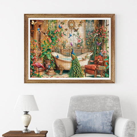 Peacock 1000 Piece Jigsaw Puzzle