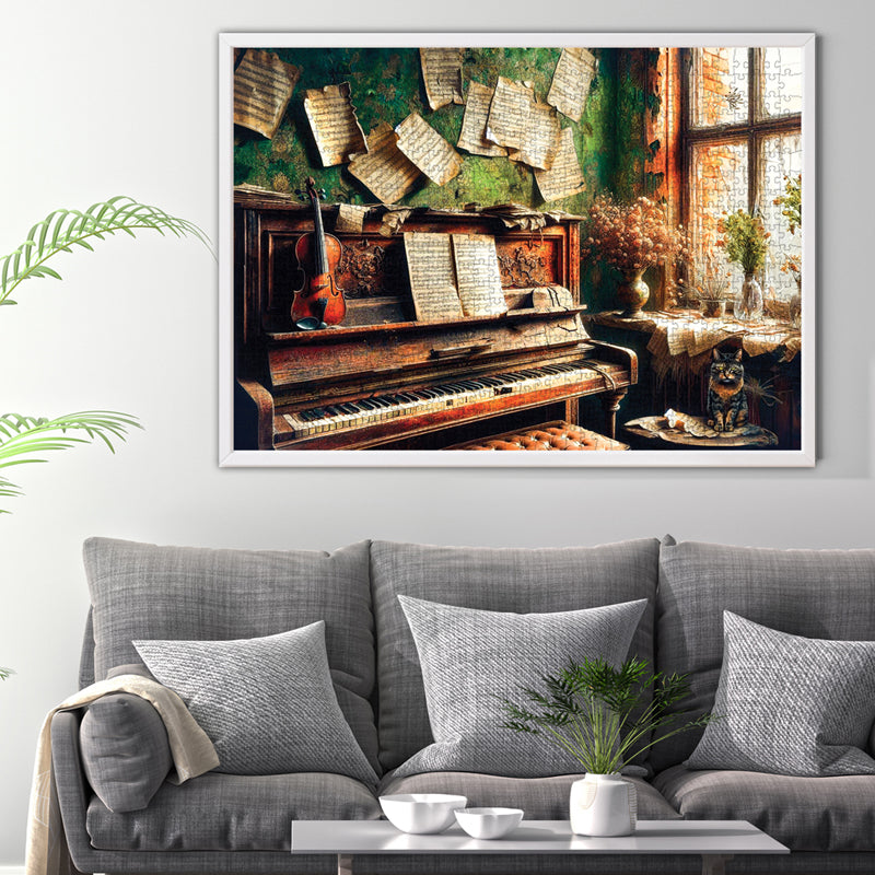 Piano 700 XL Piece Jigsaw Puzzle – Anatolian Puzzle