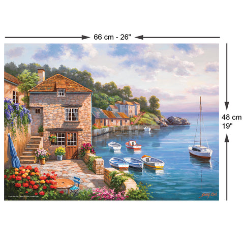 Harbor Garden 1000 Piece Jigsaw Puzzle