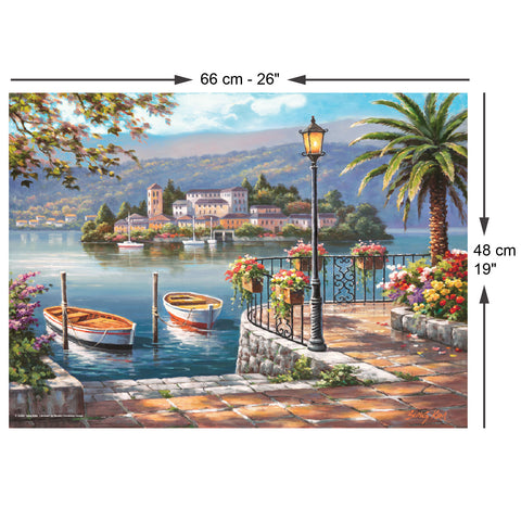 Lago del Porto 1000 Piece Jigsaw Puzzle