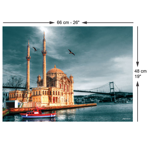 Ortaköy Cami Nostalji 1000 Piece Jigsaw Puzzle