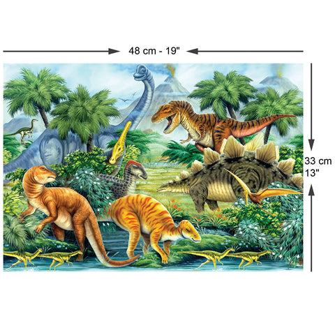 Dino Valley I 260 Piece Jigsaw Puzzle