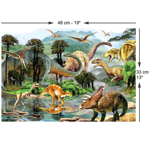Dino Valley II 260 Piece Jigsaw Puzzle
