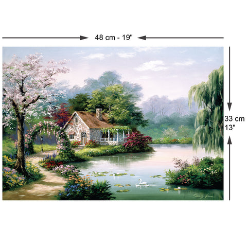 Arbor Cottage 260 Piece Jigsaw Puzzle