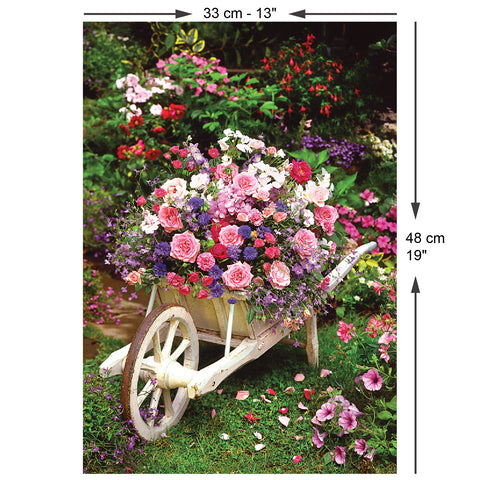 Garden Flowers 260 Piece Jigsaw Puzzle