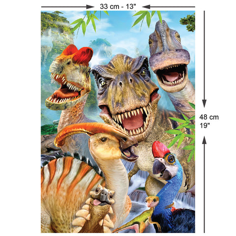 Dino Selfie 260 Piece Jigsaw Puzzle