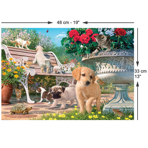 Pets Hide and Seek 260 Piece Jigsaw Puzzle