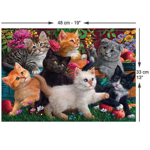 Kittens At Play 260 Piece Jigsaw Puzzle