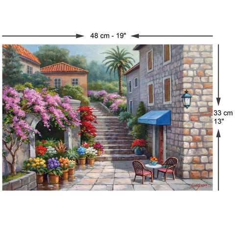 Springtime Flower Shop 260 Piece Jigsaw Puzzle