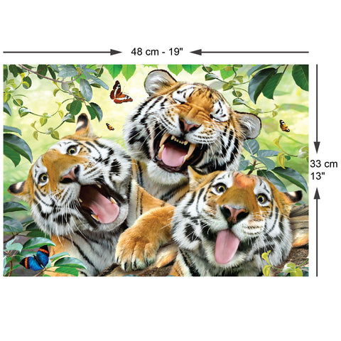 Tiger Selfie 260 Piece Jigsaw Puzzle