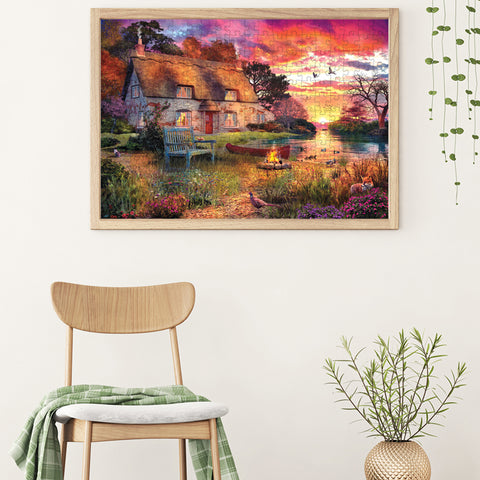 Evening Summer 260 Piece Jigsaw Puzzle