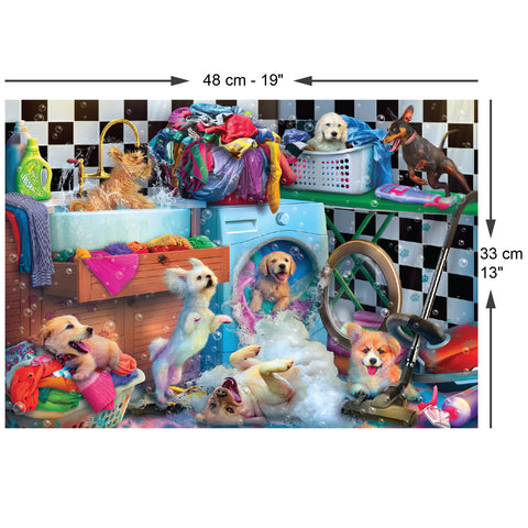 Paws Gone Wild 260 XL Piece Jigsaw Puzzle