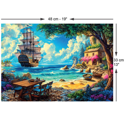 Pirate Cove 260 XL Piece Jigsaw Puzzle