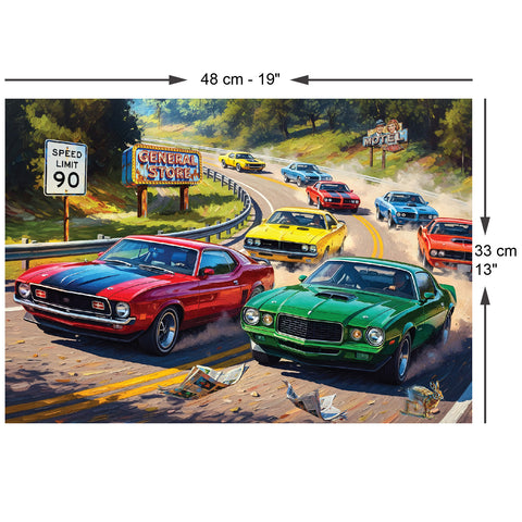 Speed Lover 260 Piece Jigsaw Puzzle