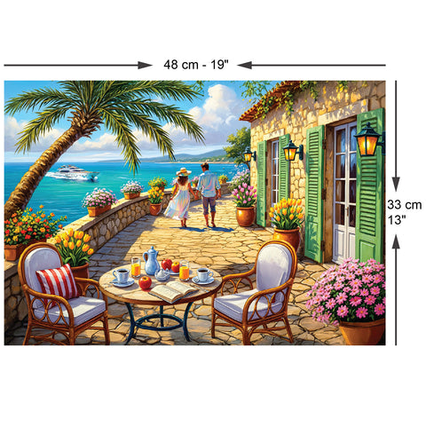 Summer Break 260 Piece Jigsaw Puzzle