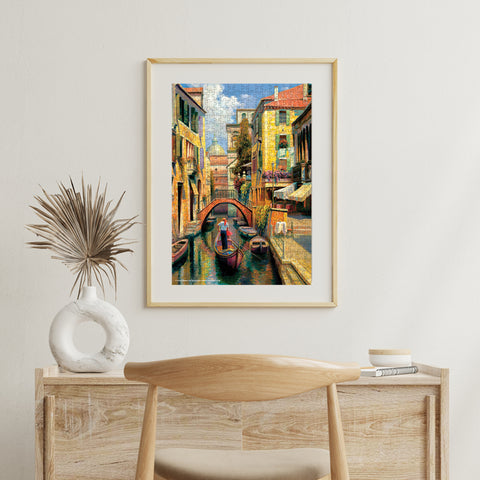 Sunday in Venice 500 Piece Jigsaw Puzzle