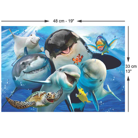 Ocean Selfie 500 Piece Jigsaw Puzzle