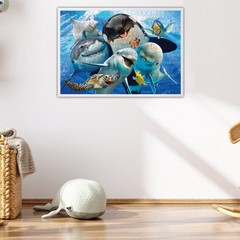 Ocean Selfie 500 Piece Jigsaw Puzzle