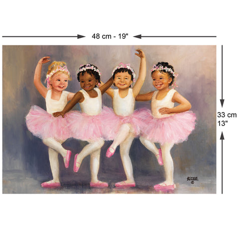 Little Ballerinas 500 Piece Jigsaw Puzzle