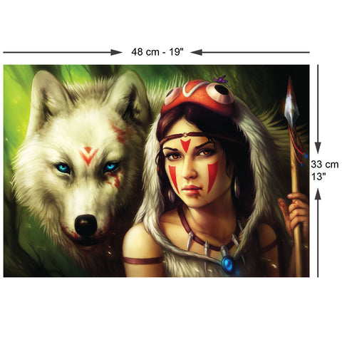 Warrior Princess 500 Piece Jigsaw Puzzle