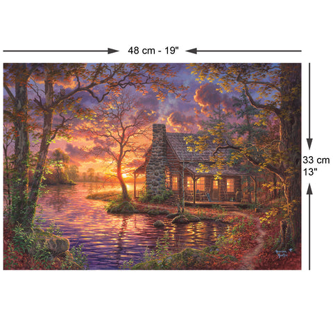 Hiding Place 500 Piece Jigsaw Puzzle