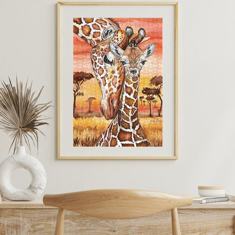 Giraffe 500 Piece Jigsaw Puzzle