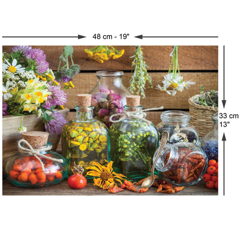 Herbal Therapy 500 Piece Jigsaw Puzzle